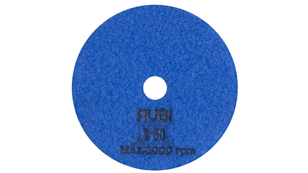 DISK ZA SUHO POLIRANJE KAMENIH POVRŠINA 500 GR. RUBI