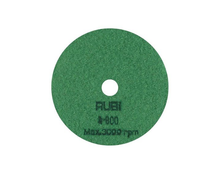 DISK ZA SUHO POLIRANJE KAMENIH POVRŠINA 800 GR. RUBI