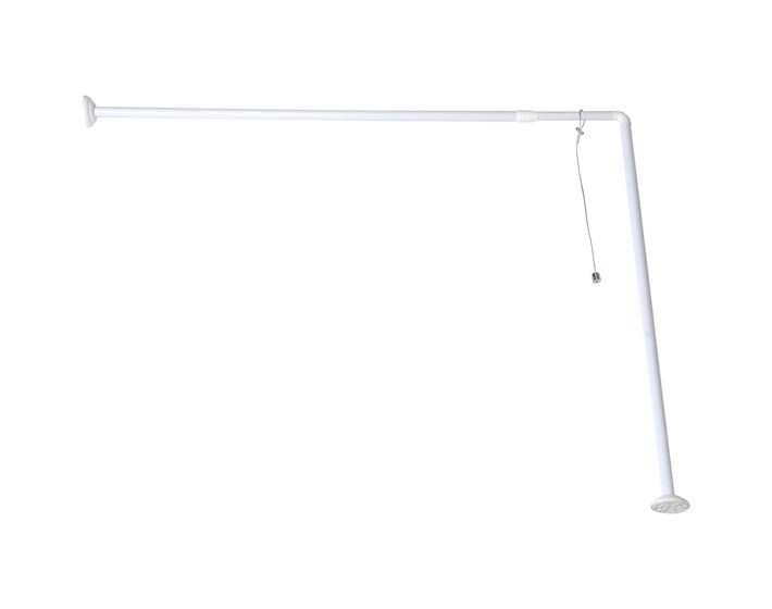 DRŽAČ TUŠ ZAVJESE 80x80cm S KA.ZA STROP