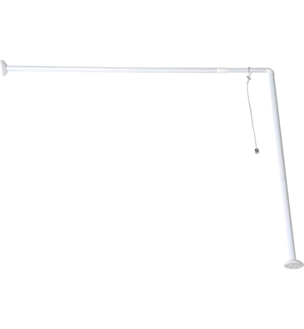 DRŽAČ TUŠ ZAVJESE 80x80cm S KA.ZA STROP