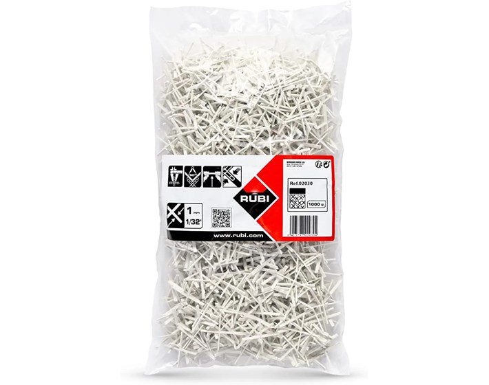 KRIŽIĆI ZA PLOČICE 1 mm (1000 KOM) RUBI