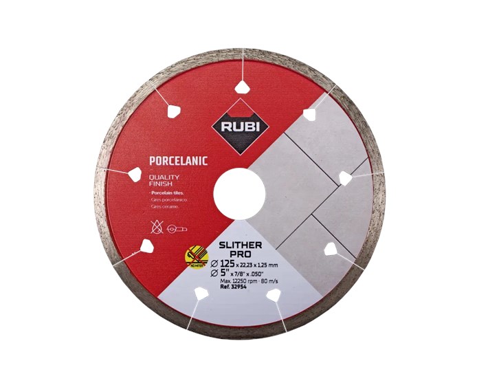 PLOČA REZNA DIJAMANT SUHO SLITHER 125x1,25 mm PRO RUBI