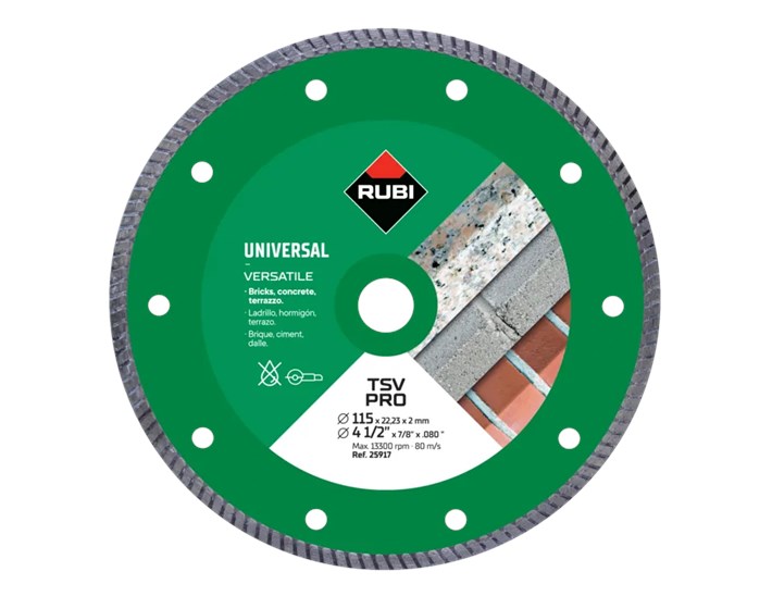 PLOČA REZNA DIJAMANT SUHO TSV 115x2 mm PRO RUBI