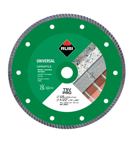 PLOČA REZNA DIJAMANT SUHO TSV 115x2 mm PRO RUBI