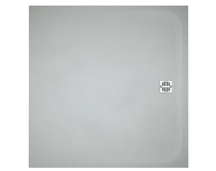 KADA TUŠ 90X90X3 SI. fi90 STONE CEMENT KV