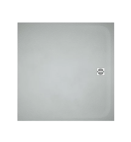KADA TUŠ 90X90X3 SI. fi90 STONE CEMENT KV