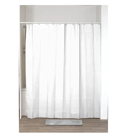 ZAVJESA ZA KUPAONICU 180x200 BIJELA