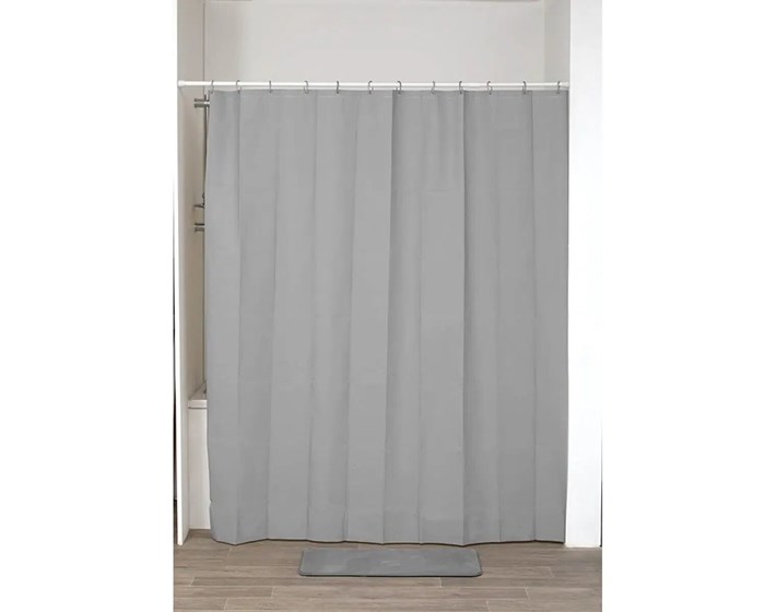 ZAVJESA ZA KUPAONICU 180x200 SIVA