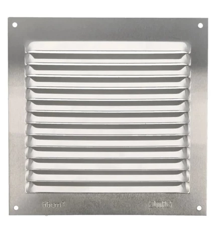 ZRAČNIK M3 150x150mm ALU SREBRNI