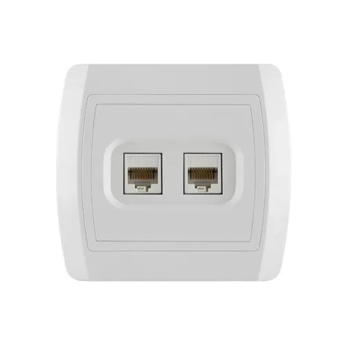 UTIČNICA PŽ Cat 6E x2