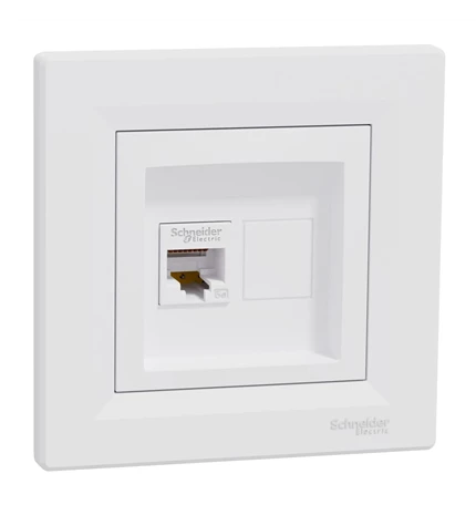 UTIČNICA KOMPJ. RJ45 CAT 5E UTP BIJELA ASFORA