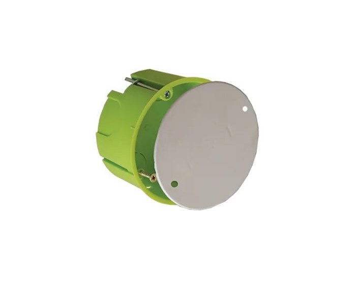 KUTIJA RAZVODNA GIPS Fi 80mm S POKLOPCEM