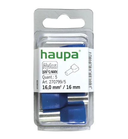 TULJAK IZOLIRANI DUPLI 16/16 PLAVI
