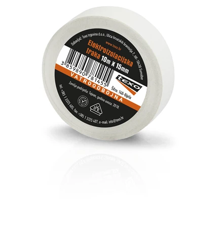VRPCA IZOLIR 10mx15mm TEXO-BIJELA