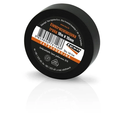 VRPCA IZOLIR 10mx15mm TEXO-CRNA