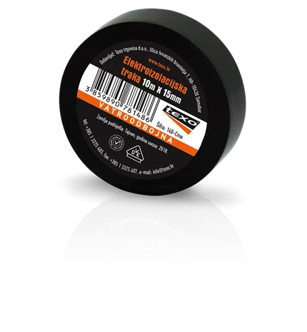 VRPCA IZOLIR 10mx15mm TEXO-CRNA