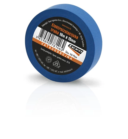 VRPCA IZOLIR 10mx15mm TEXO-PLAVA