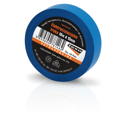 VRPCA IZOLIR 10mx15mm TEXO-PLAVA