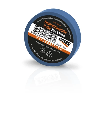 VRPCA IZOLIR 25mx19mm TEXO-PLAVA