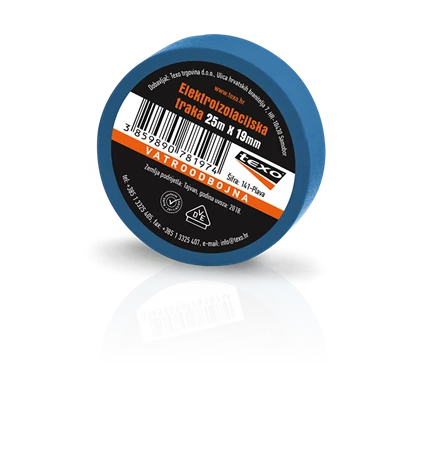 VRPCA IZOLIR 25mx19mm TEXO-PLAVA