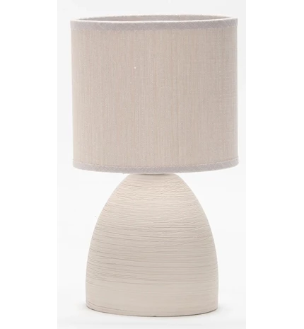 LAMPA STOLNA KERAMIČKA LIGHT BROWN