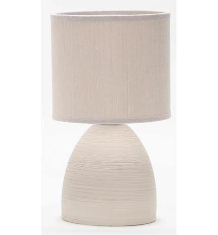 LAMPA STOLNA KERAMIČKA LIGHT BROWN