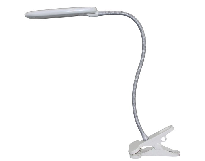 SVJETILJKA STOLNA LED 5W CLIP WHITE