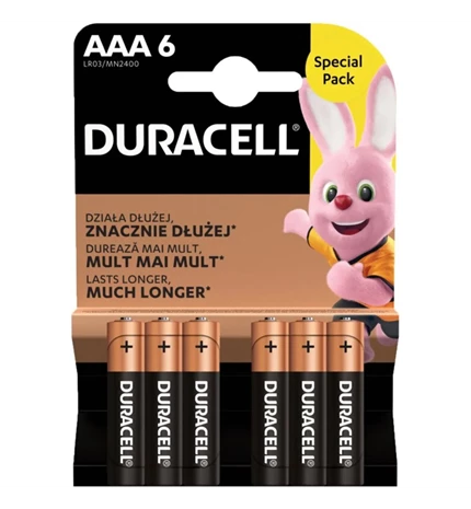 BATERIJA BASIC AAA K6 DURACELL