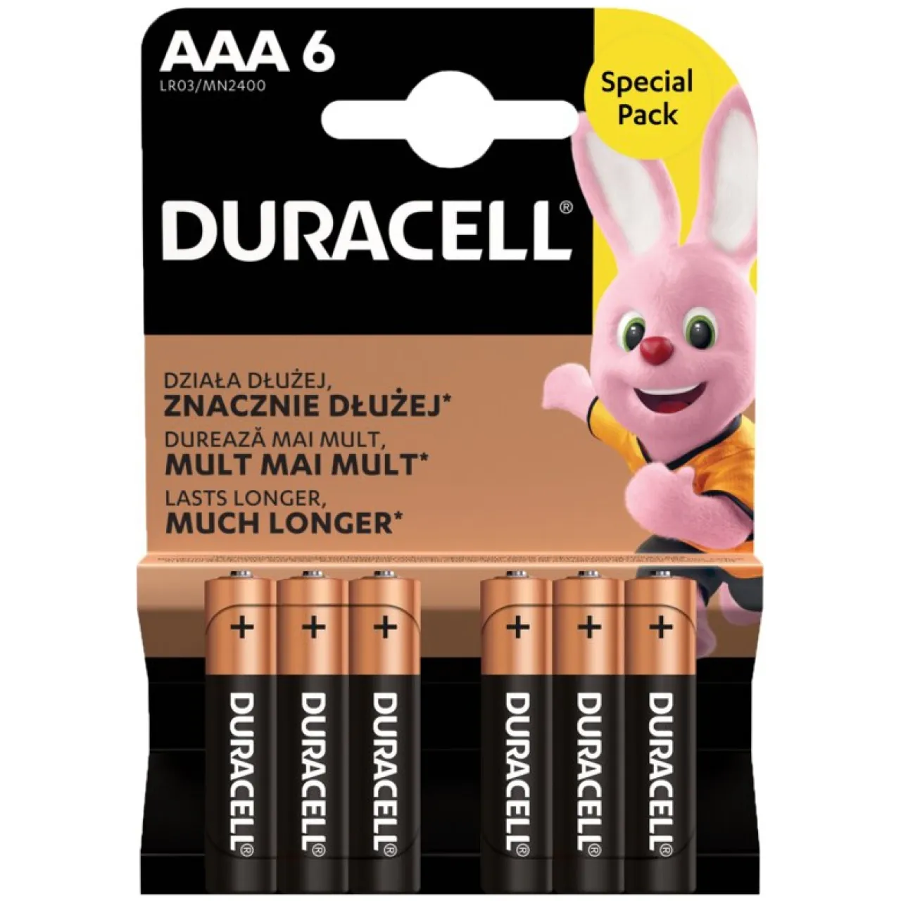BATERIJA BASIC AAA K6 DURACELL