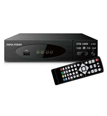 DVB-T PRIJEMNIK MAXPOWER STB-1680, HD, DVB-T2, MPEG4