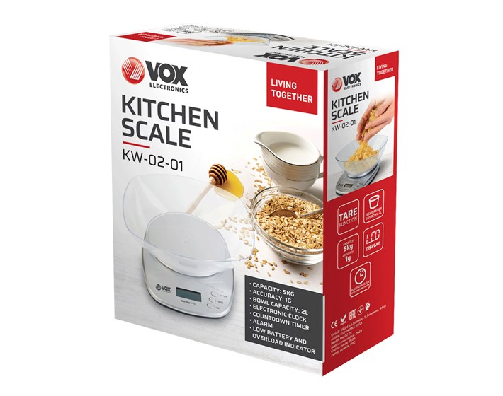 VAGA KUHINJSKA VOX KW 0201