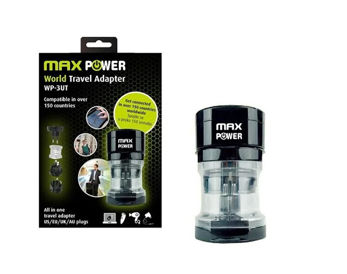 ADAPTER UNIVERZ.PUTNI MAXPOWER WP-3UT