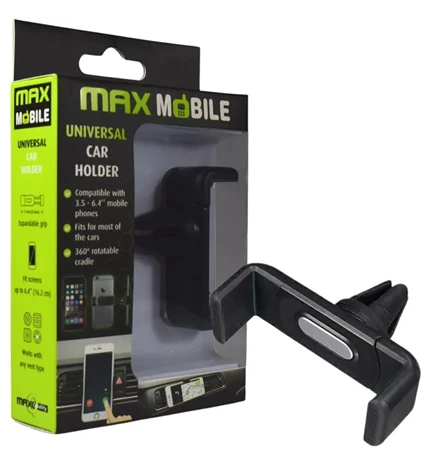 DRŽAČ ZA MOBITEL/PDA 089B VENT crni MAXLINE