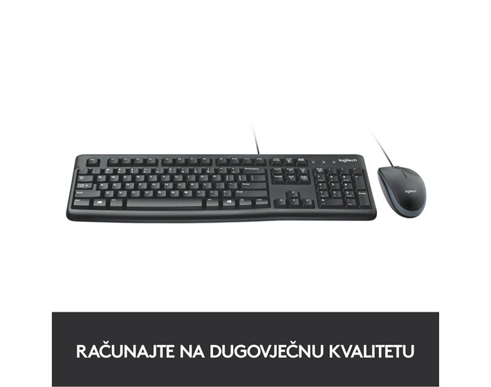 TIPKOVNICA+MIŠ SET LOGITECH MK120