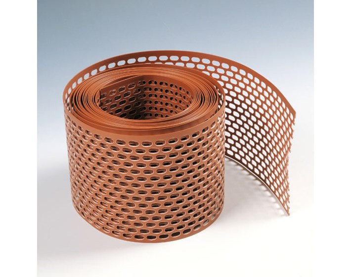 TRAKA ZA PROVJETRAVANJE PVC CRVENA - IPEDA 100 mm x 5m