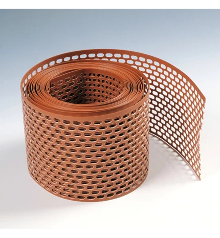 TRAKA ZA PROVJETRAVANJE PVC CRNA - IPEDA 100 mm x 5m