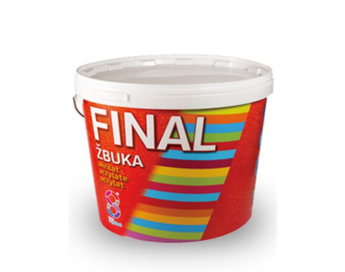 ŽBUKA FINAL AKRILNA ZAGLAĐENA 1,5mm 25/1
