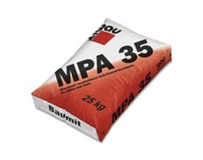 ŽBUKA VC UNUT.I VANJ. MPA 35 K/Z-REIBPUTZ 25/1