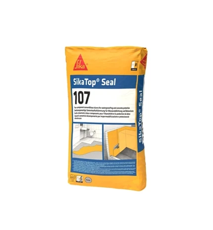 SIKA TOP-SEAL 107 DVOKOMPONENTNI HIDROIZOLACIJSKI MORT SIVI K.B. 20/1KG