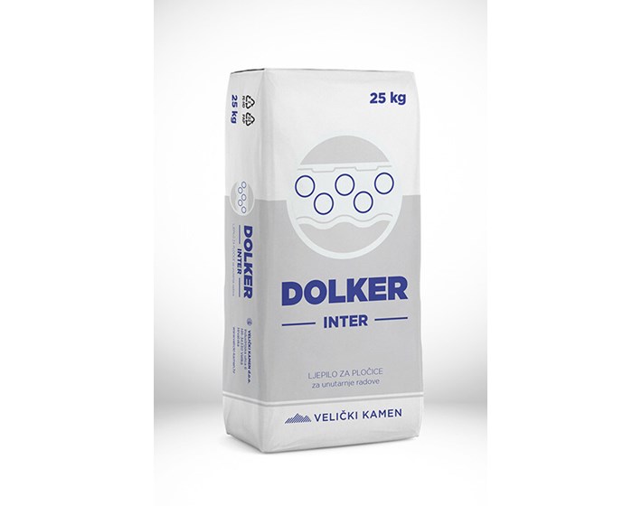 LJEPILO ZA PLOČICE DOLKER INTER 25 KG